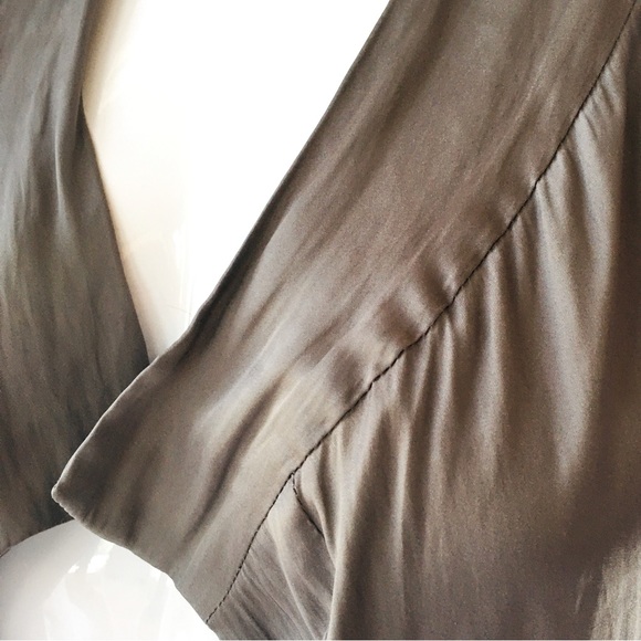 Karen Millen silver grey shawl collar open front designer evening jacket top 6 - Picture 14 of 16